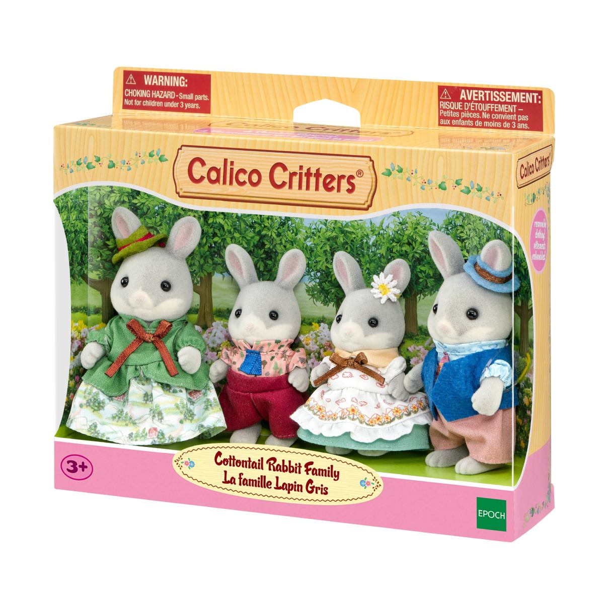 Cottontail Rabbit Family