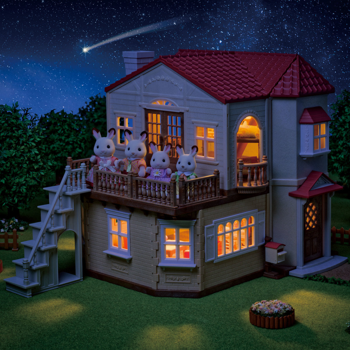 Red Roof Country Home Gift Set -Secret Attic Playroom-