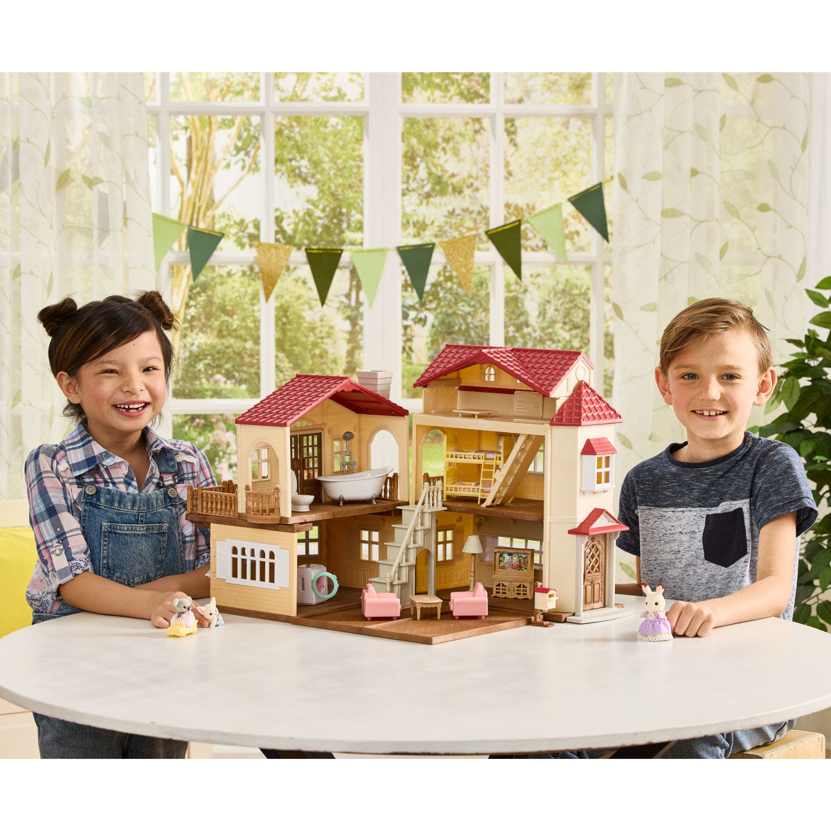 Red Roof Country Home Gift Set -Secret Attic Playroom-