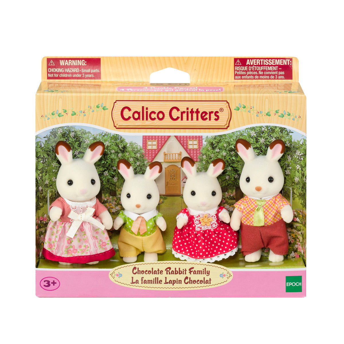 Chocolate Rabbit Family