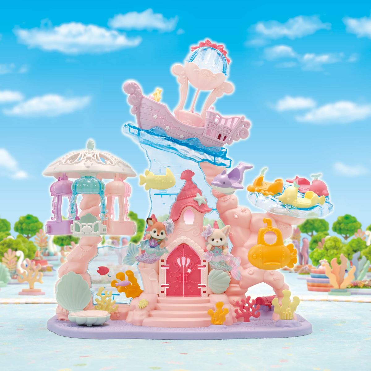 Baby Mermaid Castle