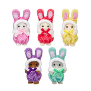 Cutie Collectibles -Colorful Bunny Costume Babies-, , large image 0