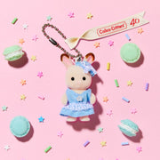 Bluebell Chocolate Rabbit Baby Keychain